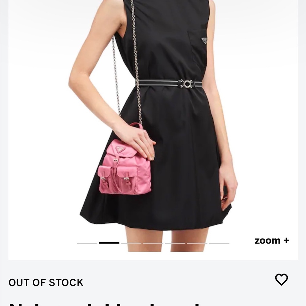 Authentic Prada Mini Backpack - image 3